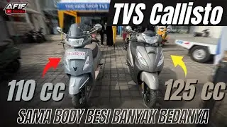 APASIH PERBEDAAN TVS CALLISTO 110 DAN CALLISTO 125🔥 SAMA
