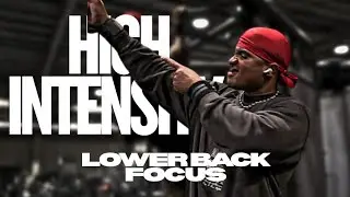 High Intensity Training | Lower Back Focus 🔥 #gym #gymworkout #motivation #motivational #weightloss 
