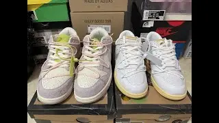 PK OFF WHITE x Nike Dunk SB Low The 50 