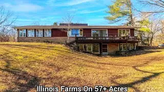 Illinois Farms On 57+ Acres | IL RealEstate | Close to SIH Hospitals | Old Houses Farms