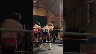 @LoveThatDanhausen kicks TEETH out Channing Thomas&rsquo;s mouth! #Limitless #Wrestling #VeryNiceVeryEvil