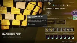 DESTINY 2 - HOW TO USE YOUR EXCESS WARMIND AND ENCRYPTED BITS - SERAPH BUNKER