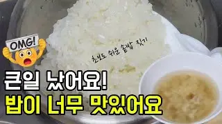 혼밥 인데 외식 느낌? 1인용 솥밥 대성공! 🍚