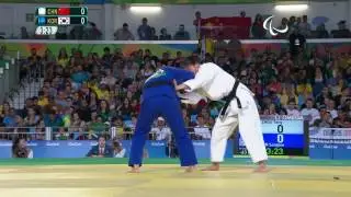 Judo | Korea v China | Women's -63kg Bronze Medal Contest A | Rio 2016 Paralympic Games