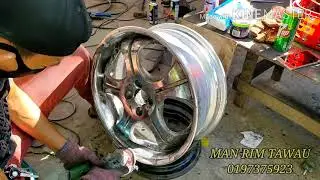 Rim work euroline saiz17 restore, full Chrome