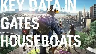 Watch Dogs 2 - Key Data In Gates Houseboats Location