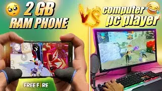 2 GB ram mobile player vs PC player garena free fire who win?
