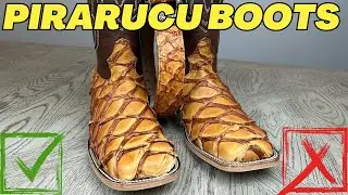 Моя первая пара ботинок Pirarucu Fish! Распаковка и обзор