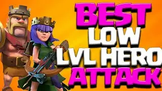 BEST LOW LEVEL HEROES TH9 3 Star Attack Strategy 2019 | Clash of Clans