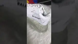 Unboxing Review of Balenciaga Triple S Black Sneaker from Offkick