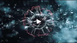 3d Molecular Visualization cinematic /Copyright free / 4k #blender #3d #cinematic #science #biology