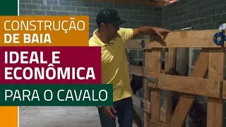 Cocheira barata e segura para o cavalo: dicas simples e econômicas