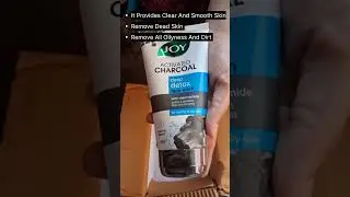 &ldquo;Deep Detox in 60 Seconds! 🖤 | Joy Activated Charcoal Face Wash#Trending#meesho