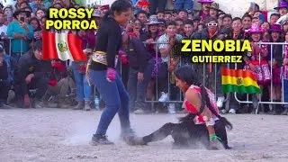 ZENOBIA GUTIERREZ cae ante su oponente Peruana Rossy Porroa en Arequiopa
