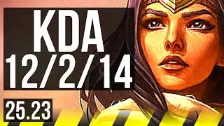 SIVIR & Bard vs EZREAL & Senna (ADC) | 12/2/14 | KR Diamond | 25.23