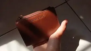 Unboxing my first 'adult' wallet 💰| Charles & Keith Top Zip Mini Wallet Unboxing