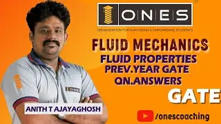 Fluid Mechanics | Fluid Properties | Previous Year GATE Questions and Answers Analysis
