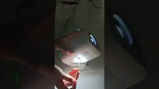 How to clean the dust of PG370 ThundeaL Projector        #projetos #thundeal #clean #PG370 #TD80W