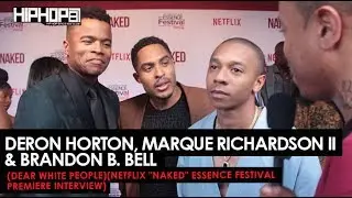 DeRon Horton, Marque Richardson II & Brandon B. Bell Talks Netflix's 