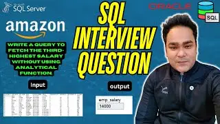 Master SQL Query: Fetch 3rd Highest Salary Without Analytical Functions!