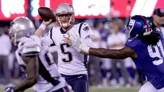 Danny Etling Highlights | Patriots vs Giants Preseason Week 4