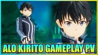『SAOFD』ALO Spriggan Kirito Arrives in Sword Art Online Fractured Daydream! #SAOFD #Anime