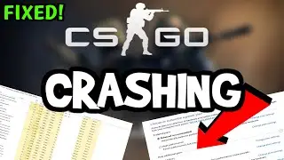How To Fix CSGO Crashing! (100% FIX)