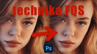 Retusz skóry - Separacja częstotliwości - Frequency Separation - PHOTOSHOP TUTORIAL