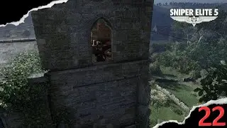 Wieża kościelna a w niej warsztat.  Sniper Elite 5 (Festung Guernsey) #22