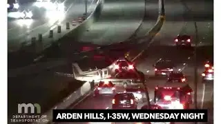 Airplane-Car Crash In Minneapolis