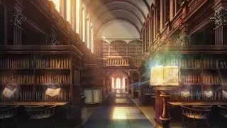 Study in Fantasy Library ~ Cozy warm Beats for Focused Study