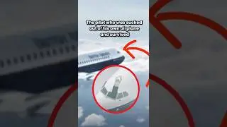 The Pilot Who Was Sucked Out of a Plane and SURVIVED | True Story #facts #airplane #history #news