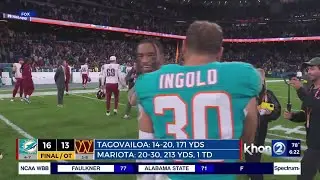 NFL Hawaii Tracker Week 11: Historic Spain game puts two Hawaiʻi-born QBs center stage