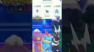 Zebstrika ⚡️ Drifblim ☠️ Feraligatr 💦 in Great League 🔮 #pokemongo #pokemon #gbl