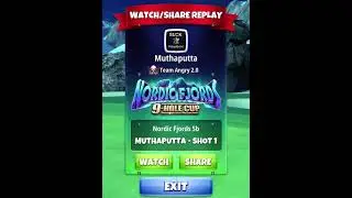 Nordic Fjords 9-Hole Tourney Safe Eagle Play Golf Clash #Pro #GolfClash