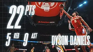 22 For DANIELS IN HAWKS WIN!!