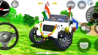 Dollar (Song) Shidu Mosewala Modified Mahindra White Thar Indian Cars Simulator 3D Gameplay Part-99