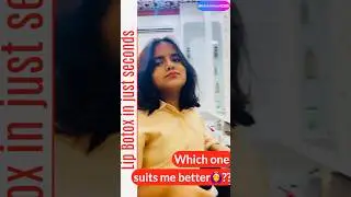Lip Botox in just seconds # ytshorts #viral #trending #YouTubeShorts @Edutainment2525