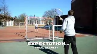 ★ SHOT OF THE DAY #2 ★ by Tennis The Next Level - Tennis Trick Shot Video
