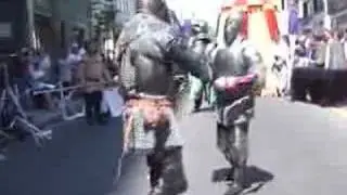 armoured Dagger fight