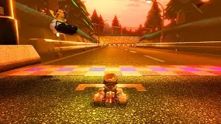 Mario Kart 8 Deluxe - DLC Wave 5 Tracks AT SUNSET/SUNRISE (4K)