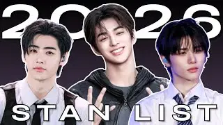 My 2026 Stan List (4 ULT GROUPS?)