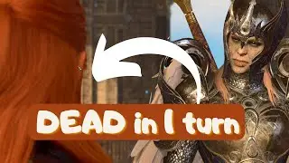 Baldur's Gate 3. How to easily kill Lorroakan in 1 turn on any difficulty