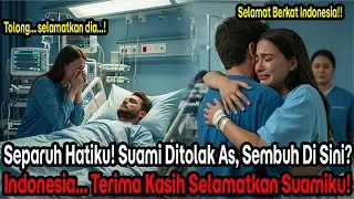 Ditolak Amerika, suami ini berjalan lagi di Indonesia! Medis Indonesia: 'Kami akan coba!'