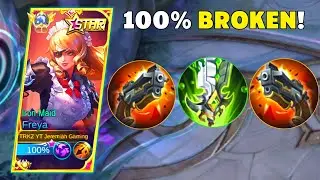 THE 2 COMBO ITEM'S WILL ERASE ENEMIES😯 | FREYA BEST BUILD 2023 | MUST WATCH | MLBB