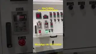 Plastic pellet machine shows the entire process from feeding plastic to producing recycled pellets