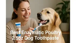 🐶 Petrodex Enzymatic Toothpaste for Dogs | Best Enzymatic Poultry 2.5oz Dog Toothpaste 🐶