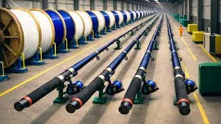 C&Oacute;MO se FABRICAN MILLONES de CA&Ntilde;AS de PESCA en PRODUCCI&Oacute;N MASIVA