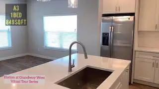 Virtual Tour Series: 1Bed, A3 Floor Plan, 849 Sq Ft