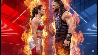 WWE LIVE MATCH  - ROMAN REIGNS VS QUEEN ZELINA WWE SMACK DOWN PT-034 #verticallive
